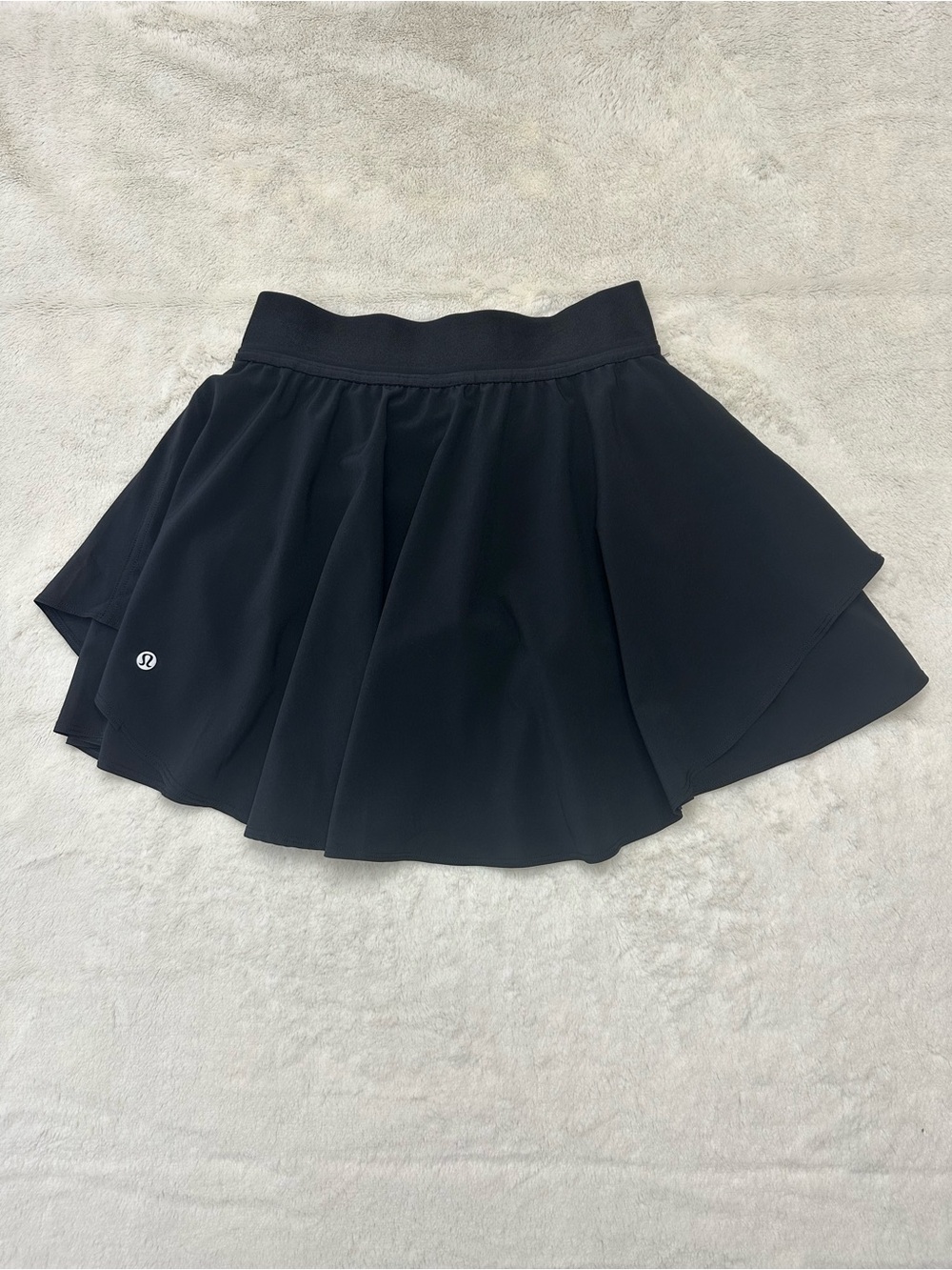 lululemon athletica Black Flared Athletic Skirt